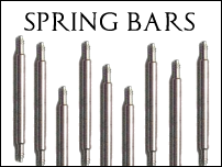 Watch straps:Spring bars for watch straps