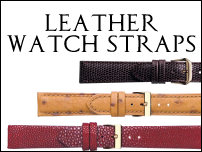 Watch straps:Leather watch straps
